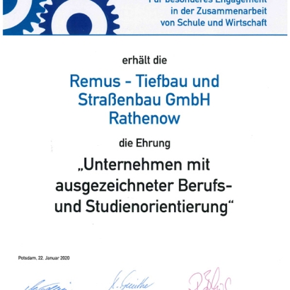Auszeichnung